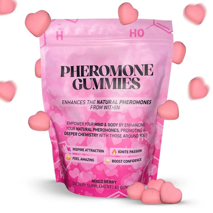 Pheromone & Mood Gummies – Harmonize with Your Body’s Chemistry to Intensify Your Natural Scent & Presence