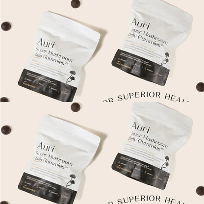 Super Mushroom Daily Gummies🍄 | 12 Functional Mushrooms in Tasty Raspberry for Focus, Memory & Immune Support