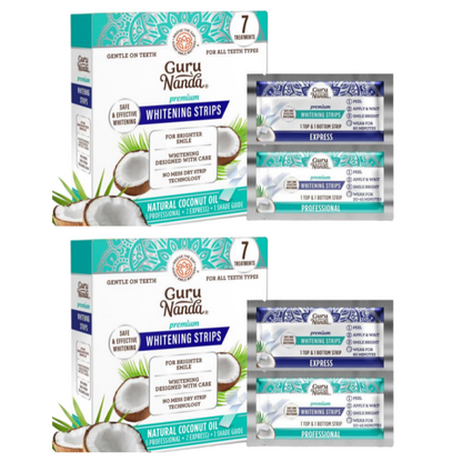 Teeth Whitening Strips - 7-Day Treatment with -Non-Slip Dry Technology for Comfort & Contact