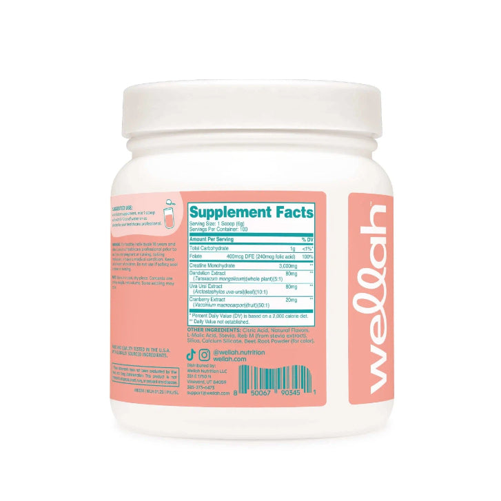 Pump-It-Up Creatine (50 Servings, Strawberry Lemonade) - Cranberry Extract