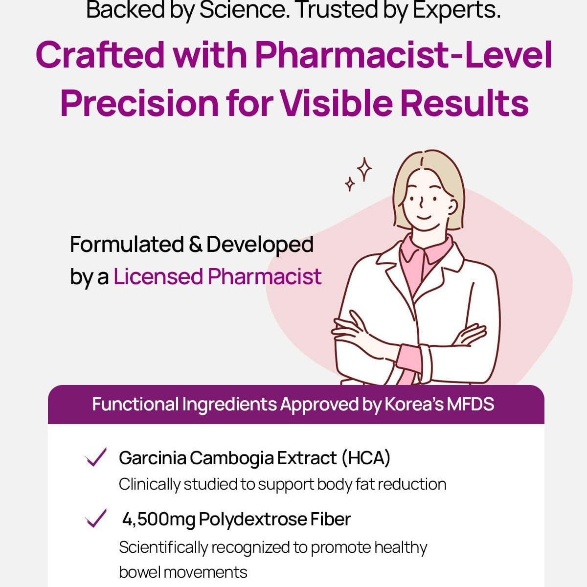 Bowel Movement Jelly (10 Days) - Garcinia Cambogia (HCA) Jelly Sticks.(Grape  Flavored)