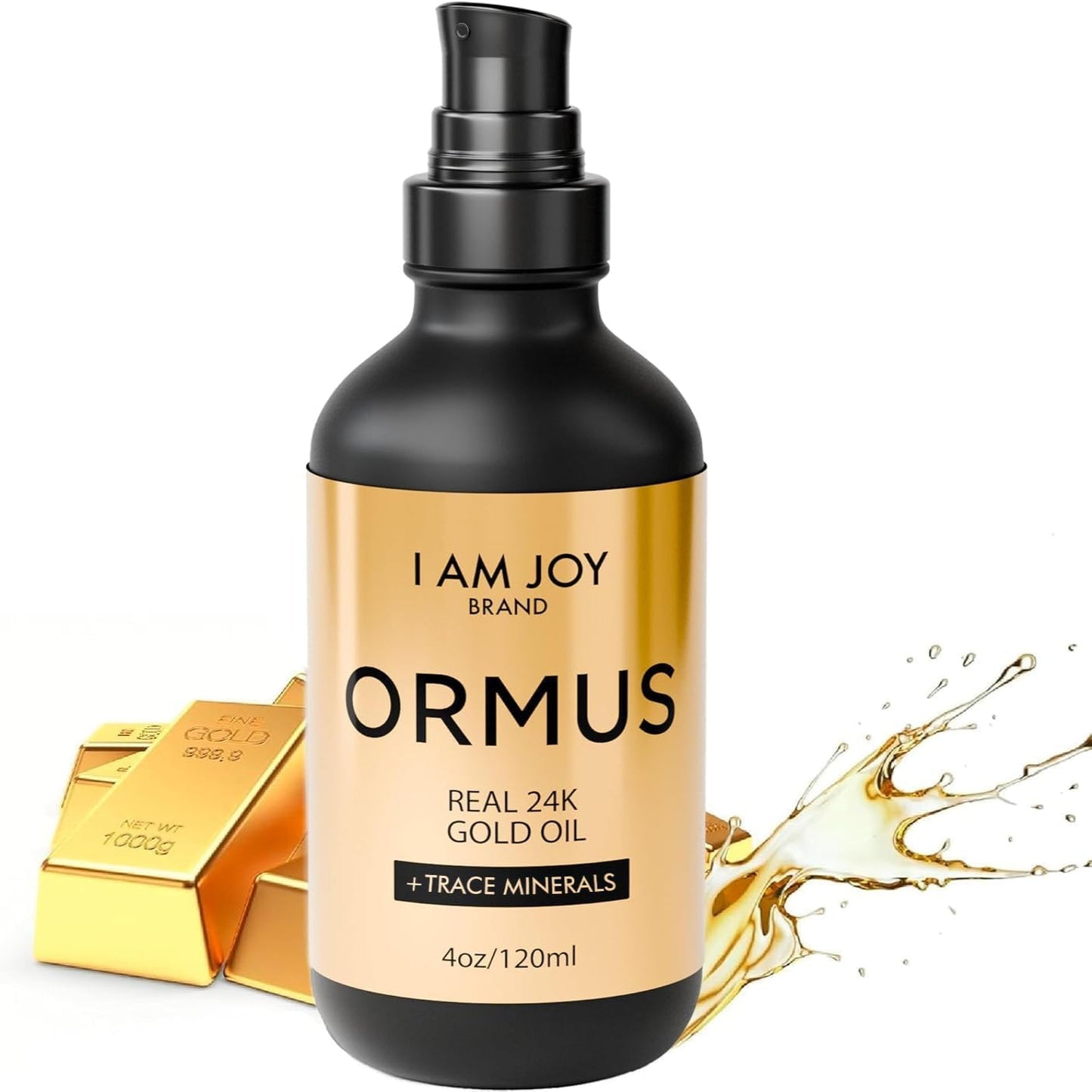 Ormus Gold Oil Monoatomic Intuition, Mental Clarity & Dream Support Rich in Platinum & Iridium Non-Chemical Extraction 4oz