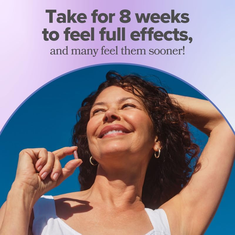 Vitamins for Menopause - Hormone-Free Menopause Supplement for Women - Black Cohosh & Ashwagandha KSM-66 - Helps Relieve Hot Flashes, Night Sweats, Mood Swings - 30 Servings (Pack of 1)