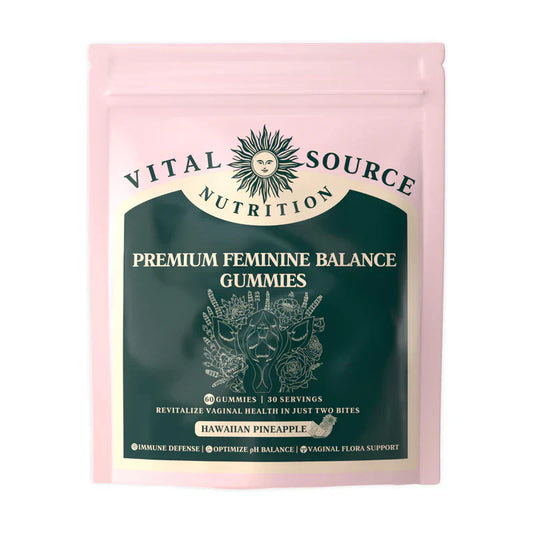 Feminine Balance Gummies for Women - Probiotic & Vitamin C Support for Intimate Health & Immunity