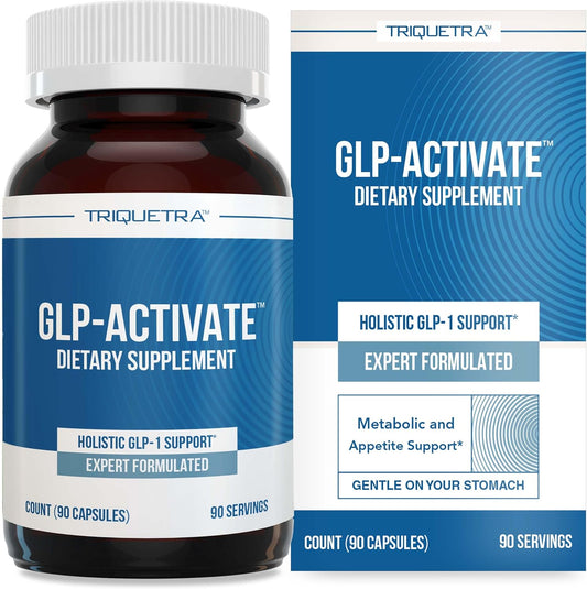 GLP-Activate | Hunger & Metabolism Support - Formulated to Help Support GLP-1 Pathways - Expert Formulated Supplement - 1 Capsule for Balanced Appetite & Metabolic Wellness Daily (90 Servings)-store