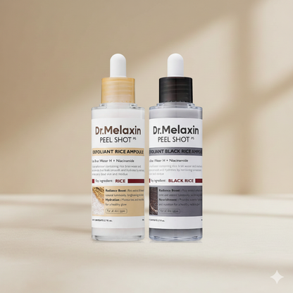 Dr.Melaxin Peel Shot Glow Rice Ampoule Duo-store