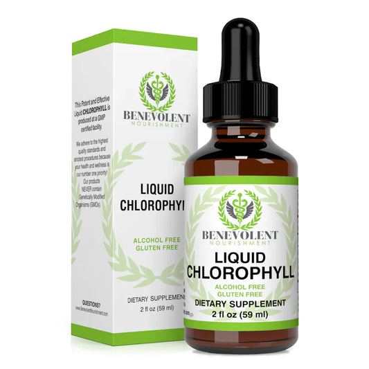 Liquid Chlorophyll Drops – Enhanced Absorption with Peppermint | Energy, Detox & Skin Support