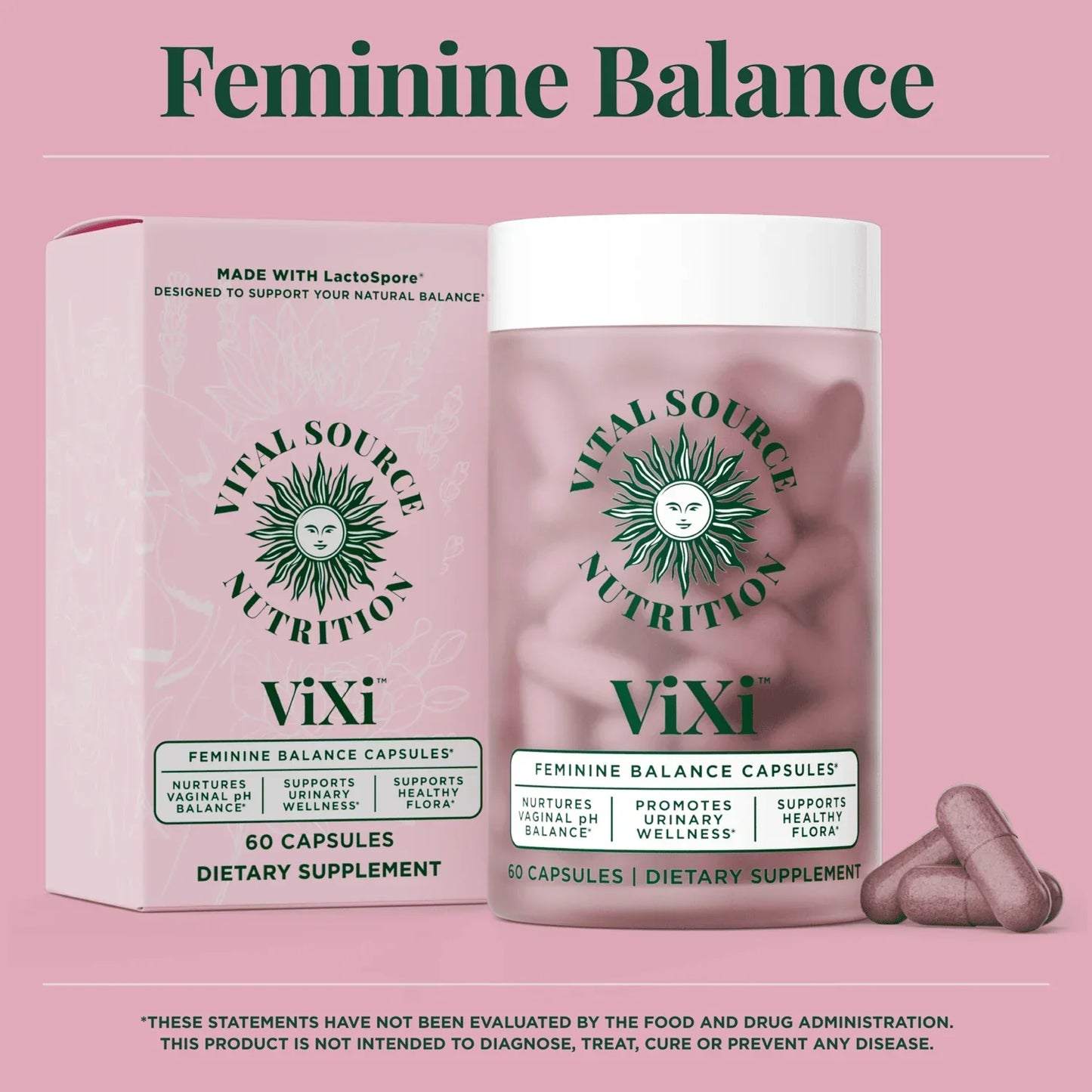 Feminine Balance Probiotic Capsules | Microbial Harmony from Within®