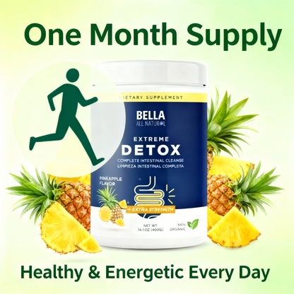 Pineapple Extreme Detox Powder – Supports Sleep Balance, Deep Detox & Skin Radiance | All-Natural Cleanse Supplement