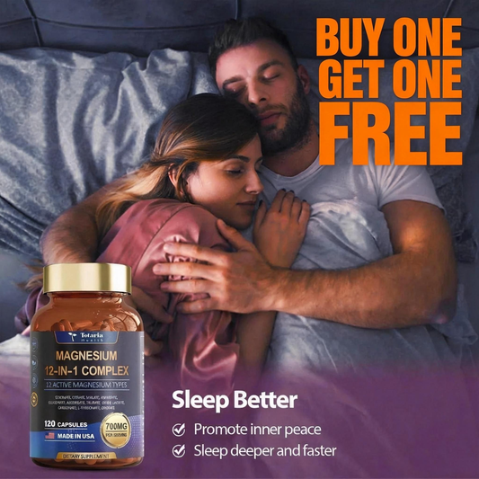 Magnesium 12 in 1 Complex 700mg - Glycinate Citrate Malate Taurate.2