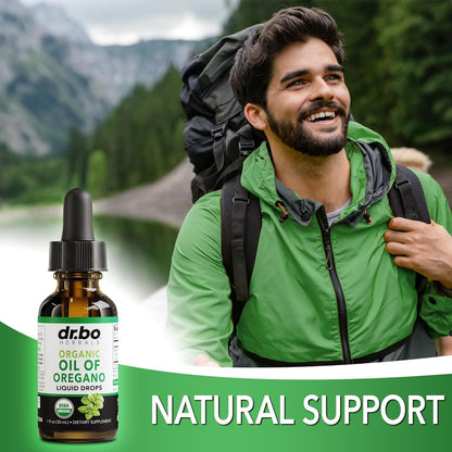 Organic liquid oregano oil drops, cleansing, immune support!