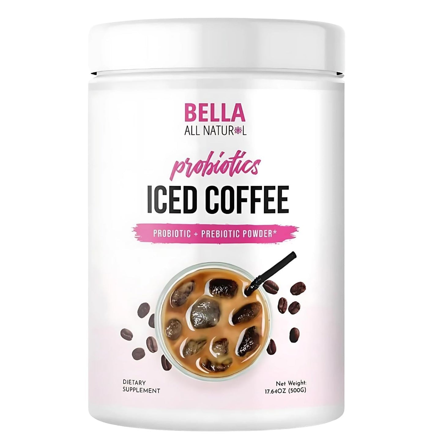 All Natural Probiotic Iced Coffee,Refreshing & Ready to Drink,Support Your Gut Every Sip,Suitable as a gift.