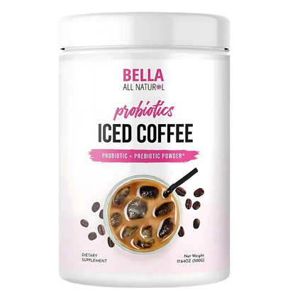 All Natural Probiotic Iced Coffee,Refreshing & Ready to Drink,Support Your Gut Every Sip,Suitable as a gift.