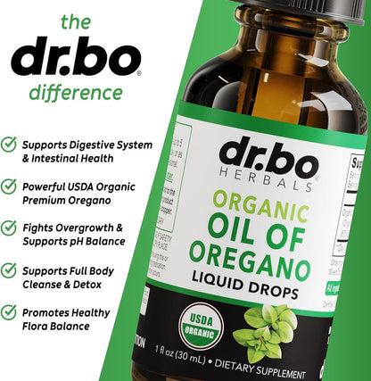 Organic liquid oregano oil drops, cleansing, immune support!